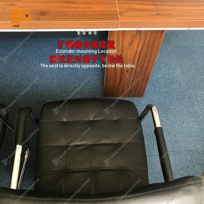 Distribueerd opsporingssysteem voor opnames, spraakbeschermer voor conferentieruimte, toestel voor het opnemen van ultrasone geluiden