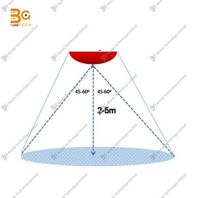 Mobiele telefoon, pen, toestellen opnemen 2-5m Plafond hanger lamp verborgen stem opname detector