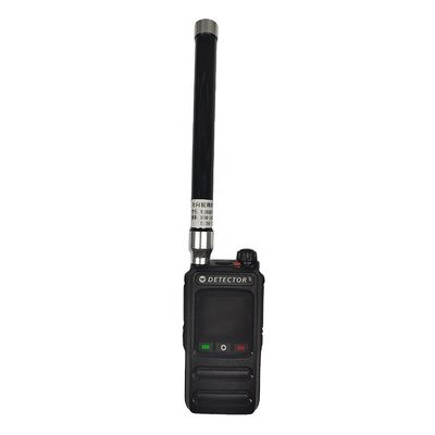 Handheld drone UAS detectie waarschuwingsapparatuur met 800-1500 MHz 2400-2485 MHz 5125-5850 MHz