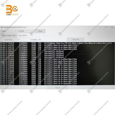 Handheld 1-3km lange afstand drone Uav detectie waarschuwingsapparaat Dji Autel drone detector