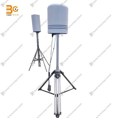 IP65 Waterdichte Tdoa Aoa Geïntegreerde Richtingzoeker en Positionering UAV Detector