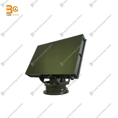 IP66 waterdicht 3 km lange afstand Ku-band instelbare nauwkeurigheid Uav drone radar detector