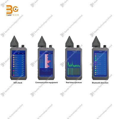 1mhz-12GHz Handheld Draadloos signaal Camera signaaldetector GPS/wifi/gsm / Bug Scanner Detector met 1.2G, 1.4G, 2.4G, 5.2G, 5.8G