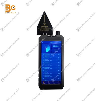 1mhz-12GHz Handheld Draadloos signaaldetector detecteert 2G/3G/4G/5G signalen Bluetooth Wi-Fi & 315-433M, 800M anti-tracking apparaat