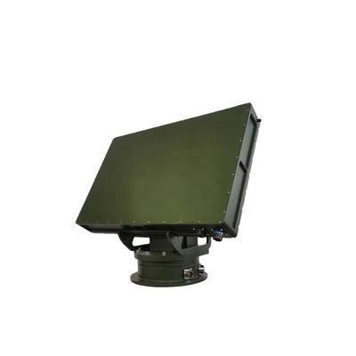 Een-dimensionale actieve faseregeling Ku-bandradar met radardetectie op korte afstand op lage hoogte