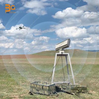 High-speed draaitafel 10km + X-band 9.4-9.6GHz puls Doppler radar drone detectie